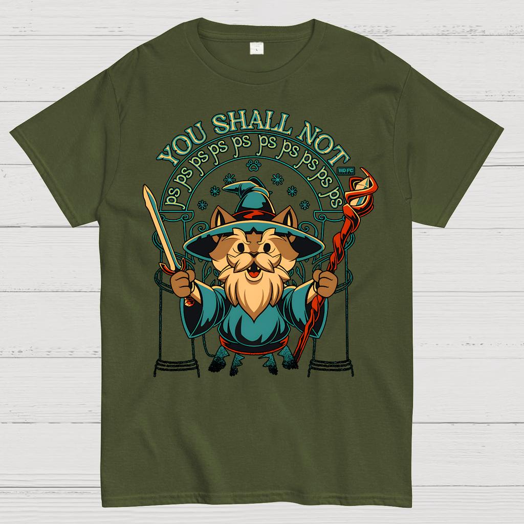 You Shall Not PSPSPS Cotton Summer Casual Cool Loose T-Shirt