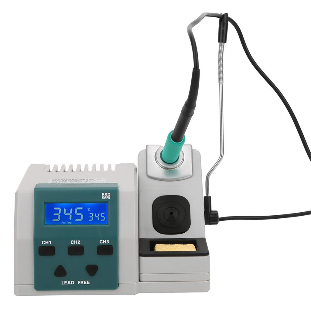 Soldering Station 2s Rapid Heating Accurate Temperature Control 3 Storage Channel T26 120WEU Plug 220V(Including