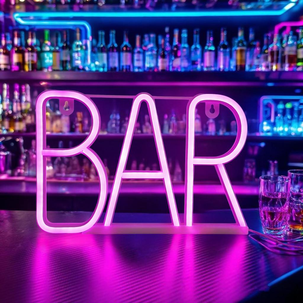 LED Neon Light Bar: Cross-Border Wall-Mounted Decoration for Christmas & Holiday Atmosphere