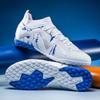 High-top football shoes men's lawn AG long nails TF broken nails student game sports shoes