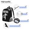 Fashion One Piece Backpack  Mochilas Cool For Work Retro Washable Rucksack