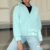 New MLB Velvet Feel Coat Unisex Light Blue 3AFDB0226-07BLL