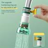 1-Pack PVC Faucet Water Filter with 360-Degree Rotatable Head, Kitchen Sink Aerator, Supercharged Tap Water Purifier for Home Use