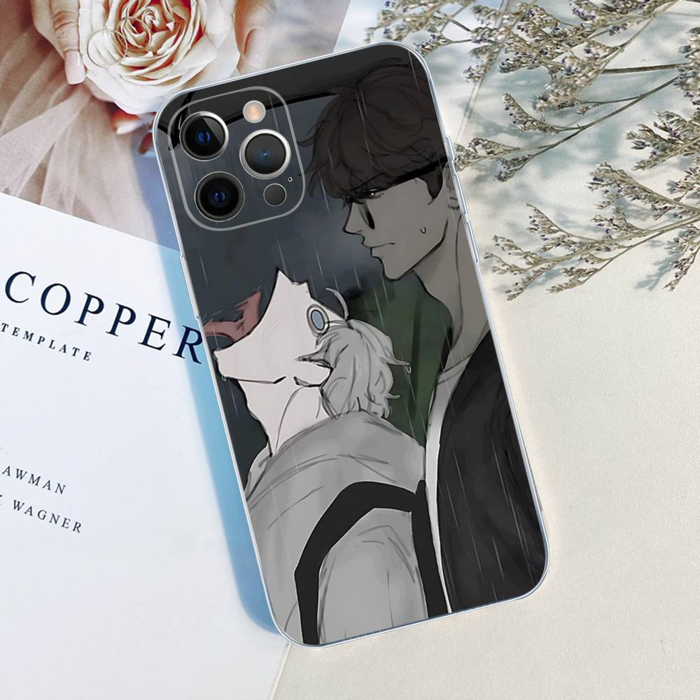 Nerd Project Bl Anime For iPhone 17 16 15 14 13 12 Mini 11 Pro Max Transparent Case