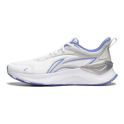 Li Ning Yue Ying 3.0 Minimalist Trend Shock Absorption Non-Slip Breathable Low-Top Running Shoes Men Sneaker White Blue ARHU023-5