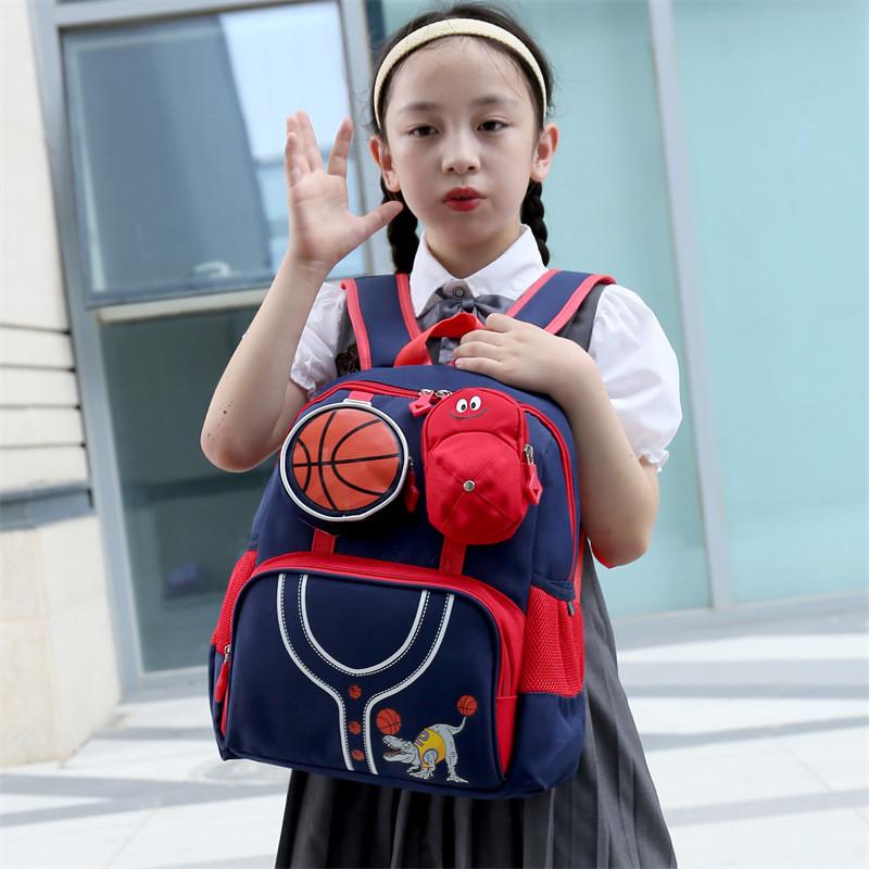 Trendy Fashionable Kids Backpack Stylish Colorful Cartoon School Bag For Boys And Girls