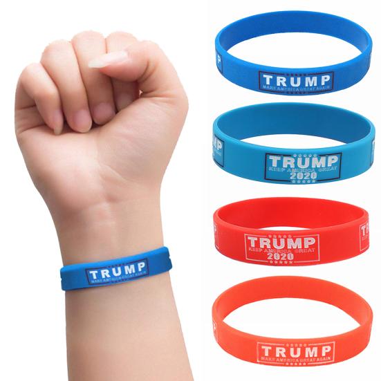 Buy Keep America Great Soft Silicone 2020 Unisex Bracelets Wristbands at affordable prices