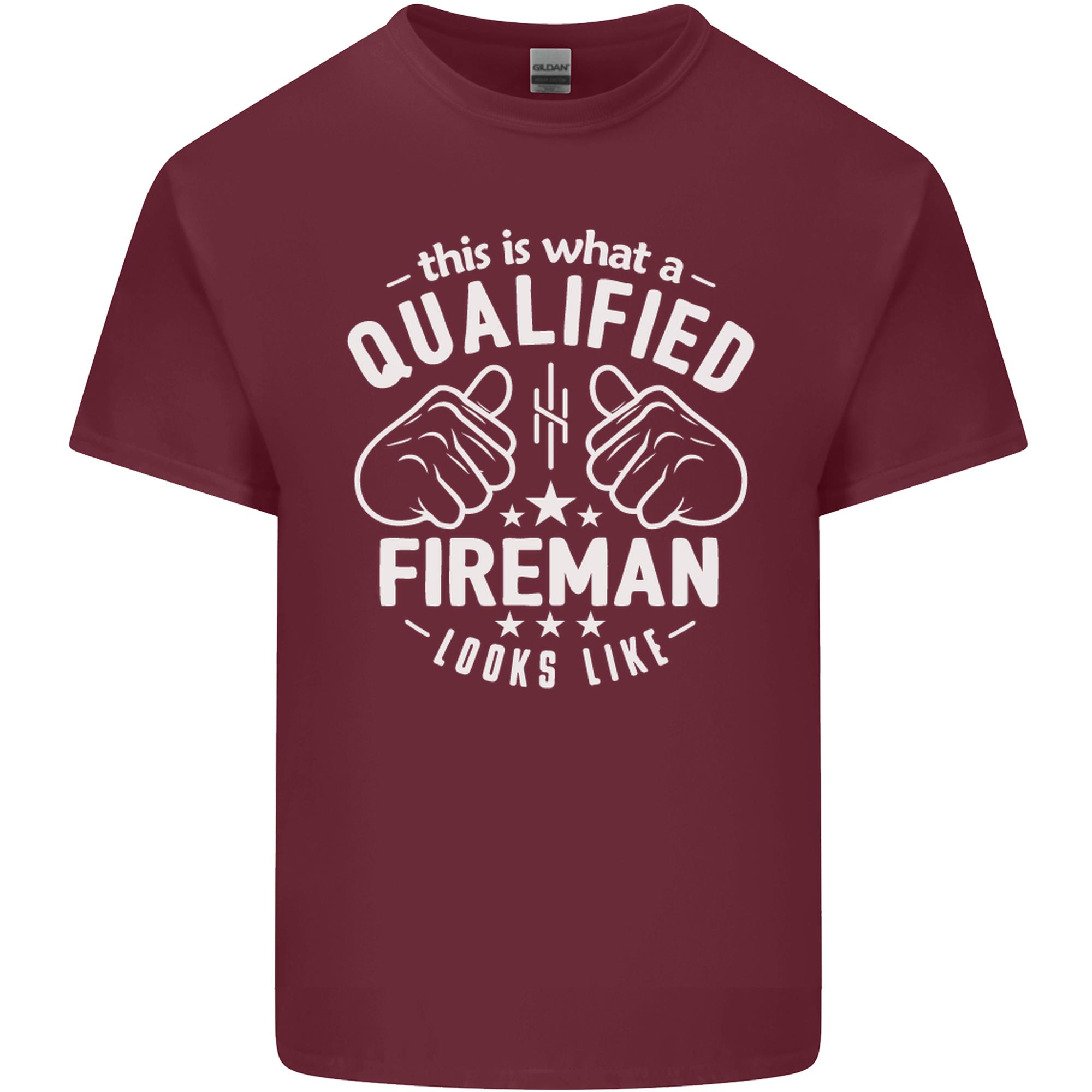 This Is What a Qualified FireUnisex Looks Like Unisexs Light Cotton TShirt S