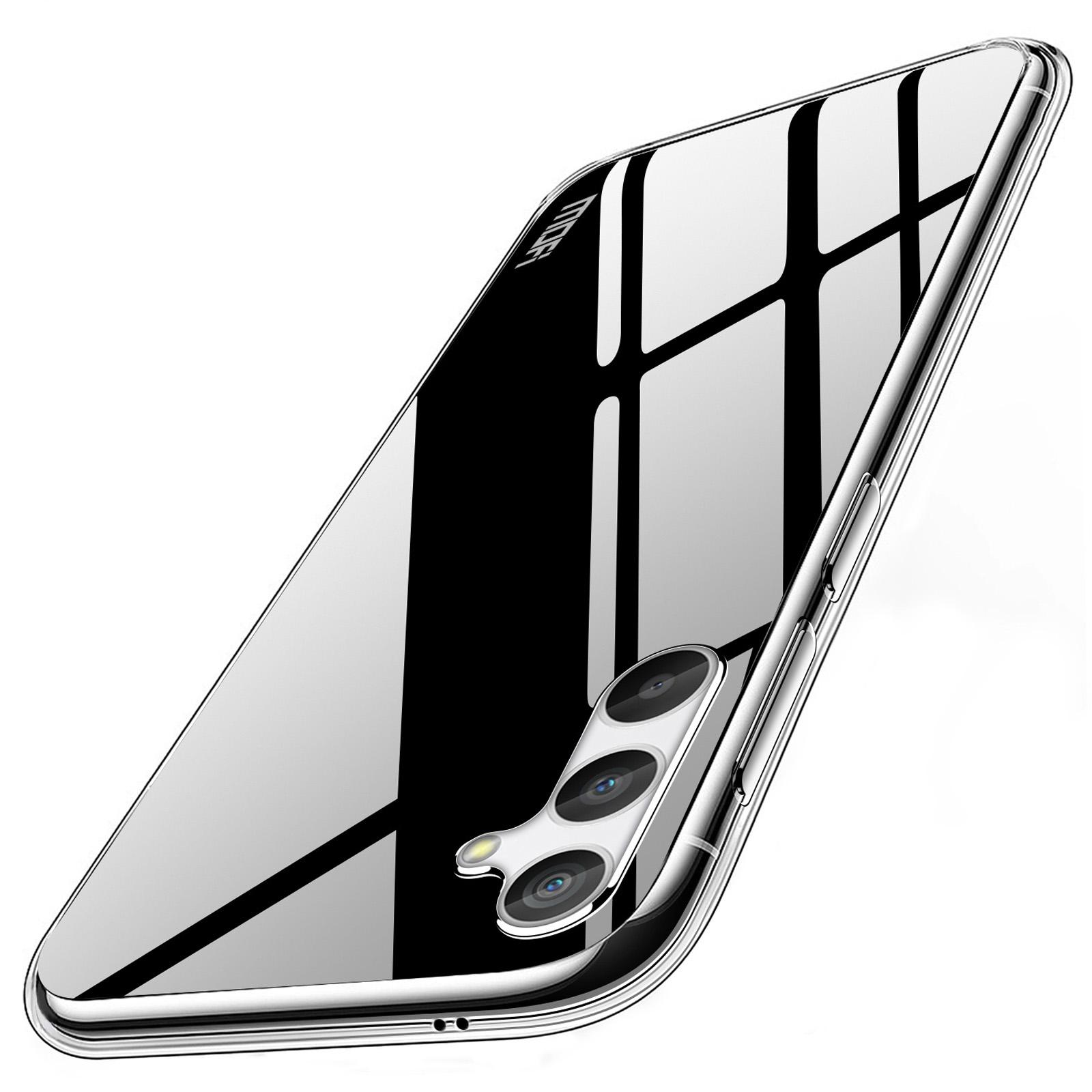 

MOFI For Samsung Galaxy S24 FE Clear Case Anti-scratch Soft TPU Phone Cover A