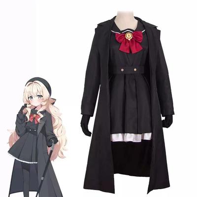 Azur Lane Smiling Professor Cosplay Costume, Women’s Anime Party Activity Outfit