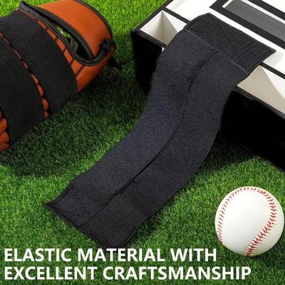 2 Stück Softballhandschuh Fixierwickel Baseball Fängerhandschuh Wickel Flexibler Former und Taschenformer Verstellbarer Riemen
