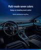 USB Voice-Controlled Car Ambient Light Strip: Wireless, Colorful Rhythm & Remote-Controlled Interior Light Guide