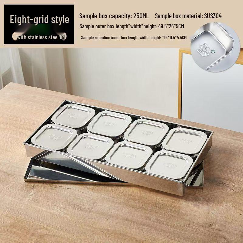 304 Stainless Steel Food Sample and Seasoning Box