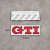 Nuevo emblema GTI de metal 3D para Volkswagen VW (modelo 2026) para maletero trasero. Compatible con Volkswagen VW Golf 4, 5, 6, 7, 8, Polo, Jetta, Tiguan y Pass.