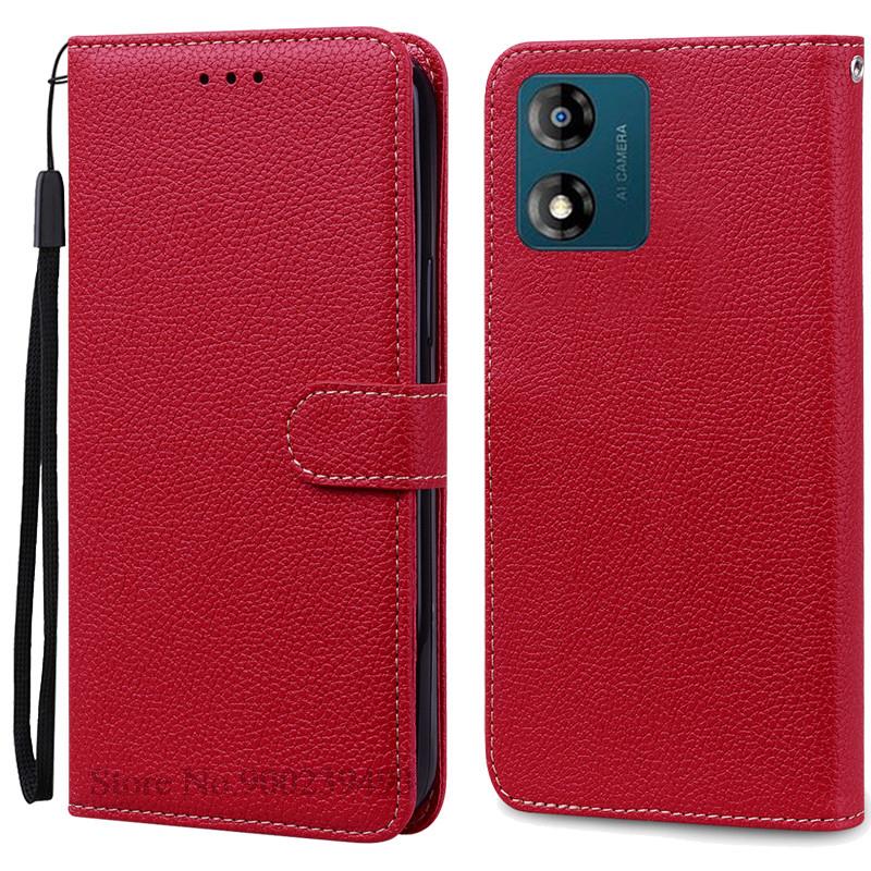 E13 Case For Motorola Moto E13 Case Leather Wallet Flip Cover For Moto E13 Phone Case For Motorola Moto E13 Capa Case Fundas