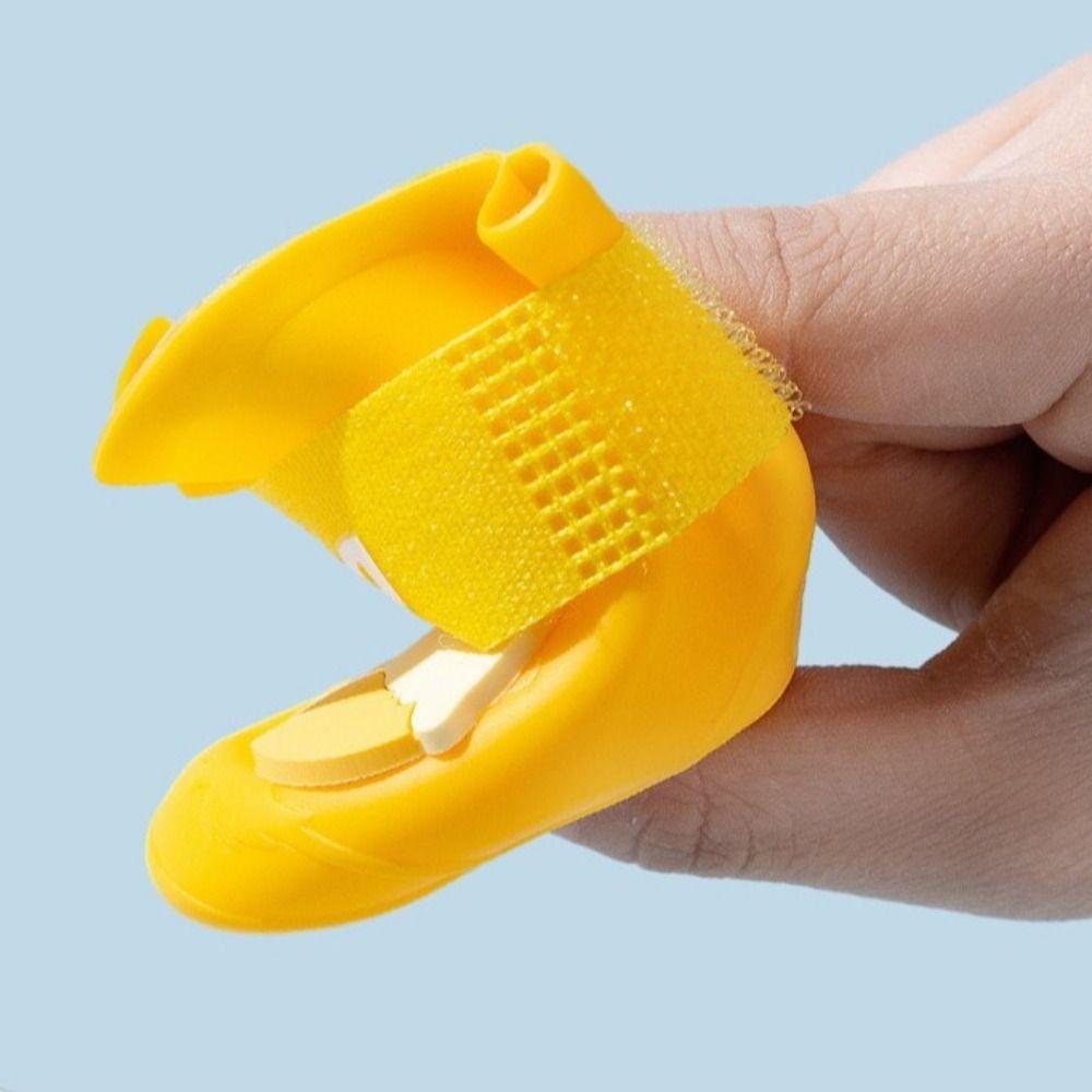 4Pcs/Set Silicone Pet Rain Boot Waterproof Anti Slip Sole Puppy Shoes Cartoon Wear Resistance Pet Paw Protector Rainy Weather