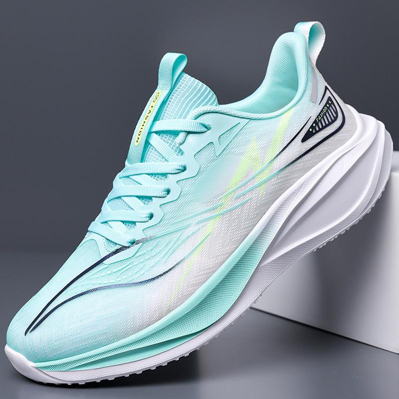 Fashion New Fashion Men's Sneakers Breathable Sports Versatile Large Shoes Summer Trendy Black Mesh Casual Walking Training Tennis Shoes