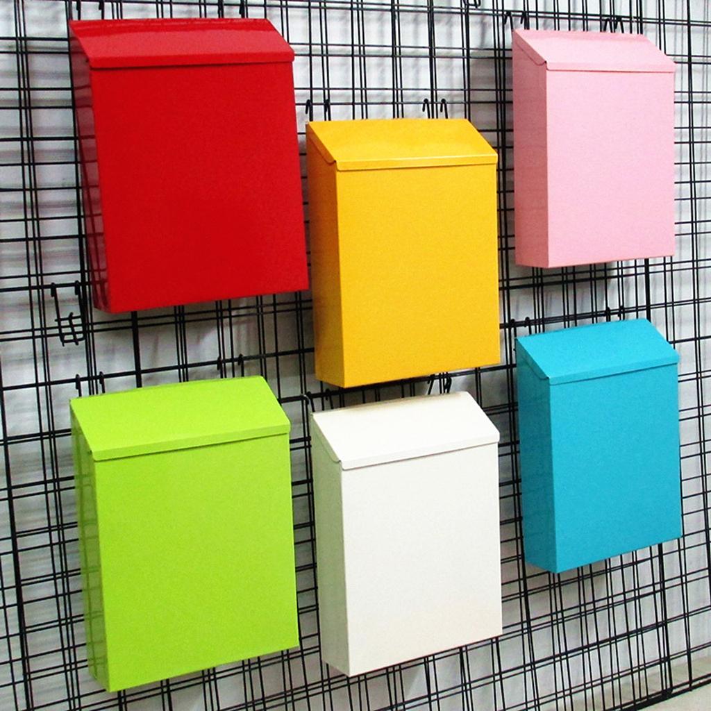 Hanging Security Wall Mounted Comment Suggestion Drop Box Durable Key Magazines Holder Postbox Case