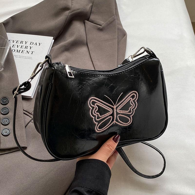 IELGY Baguette Bag All-Match Underarm Bag Large Capacity Fashion