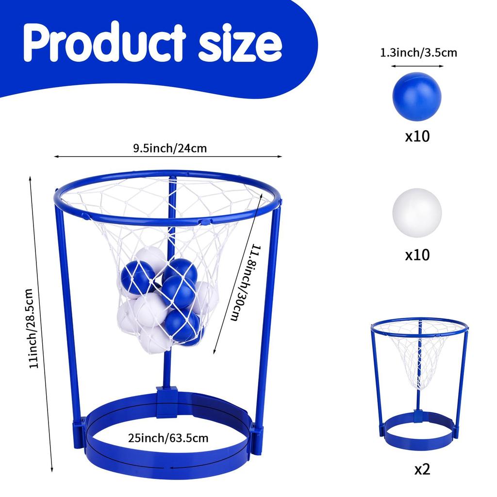 Overhead Basketball Shooting Sport Toy Indoor And Outdoor Headband Hoop Balls Throwing Toy Multi Person Interactive Game Gift