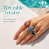 Adjustable Open Rings Fish Shaped Rings Enamel Band Rings Drip Oil Rings  Casual Wear