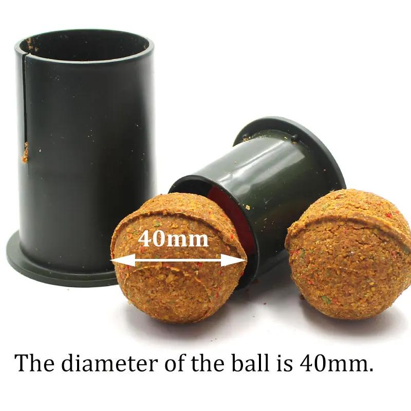 1 st Karpervissen Aasbal Lokazen Karperbal Maker Voeder Boilies Karper Gereedschap 40 mm Grondvoer Maken Voor Vis Tackle Accessoires