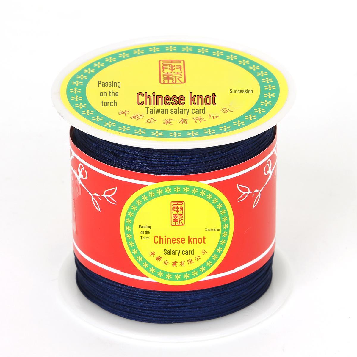 

Multi-Size Colorful Jade String Bracelets - Extra-Fine Braided DIY Rubber Band Bracelets 0.8mm 100 yards