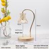Luxury Glass Aroma Wax Melt Lamp - Fragrance Candle Light for Bedroom, Bedside Table, or Desk. Ideal Decorative Gift.