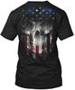 American Flag -skull TTshirt Made In the USA Size S To 5XL