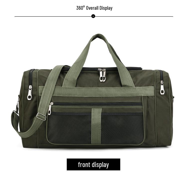 Large Foldable Travel Duffel Bag for Men & Women - Long/Short Distance
