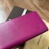 Used New and unusedLOUIS VUITTONLimited Epi Zippy WalletLong Wallet