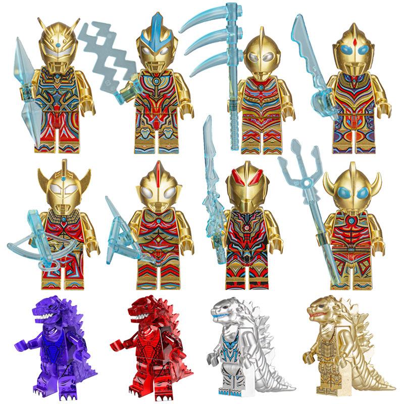 Super Hero Steel Spider Doll Building Block Puzzle Toy