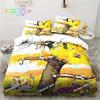 Calvin Hobbes 3D Bedding Set Printed Bed Set Duvet Cover Sheet Pillowcase Bed Soft Quilt Cover Full Queen King Size Adult Kid