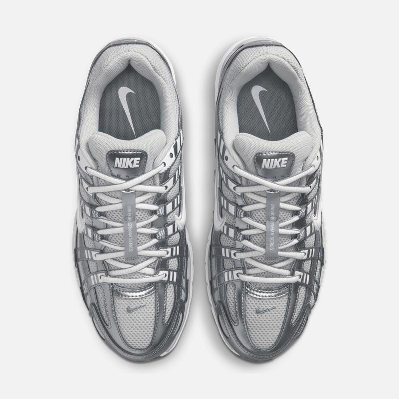 Nike Women's Breathable Sports Shoes - Summer Retro Running Shoes - Comfortable Cushioning and Fashionable - NIKE P-6000 IO3496