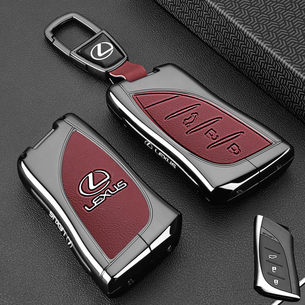 Leather Car Key Case Cover Shell For Lexus NX ES UX US RC LX GX IS GS RX 200 250h 350 LS 450h 460h 260h UX200 ES350 AccessoriesKP2