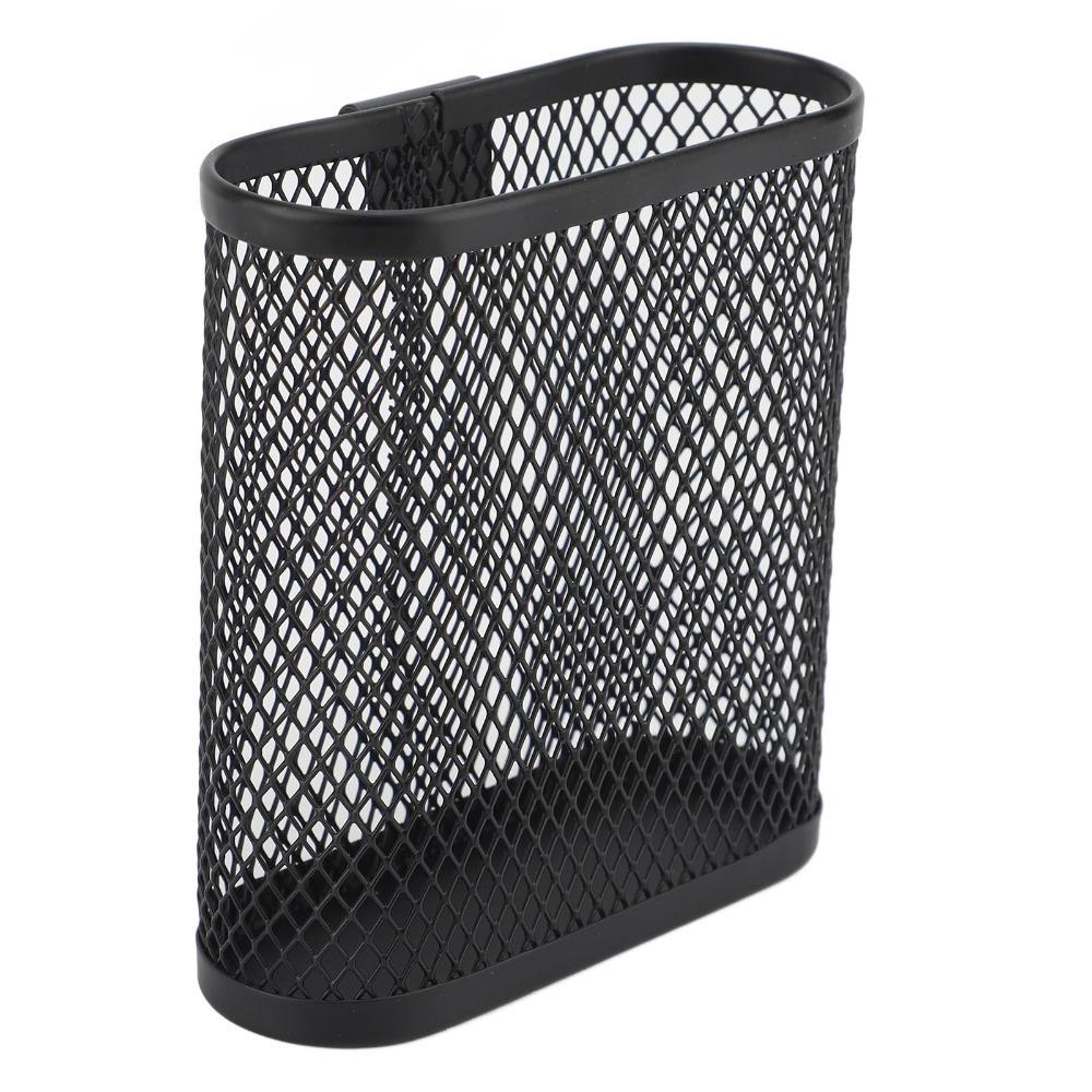 Hook On Style Hanging Pencil Cup Oval Shape Desk Side Pen Organizer Dry Erase Board Use