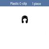 Mountain Bike Brake & Gear Cable Clip C/U-Type