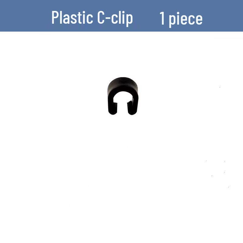 Mountain Bike Brake & Gear Cable Clip C/U-Type