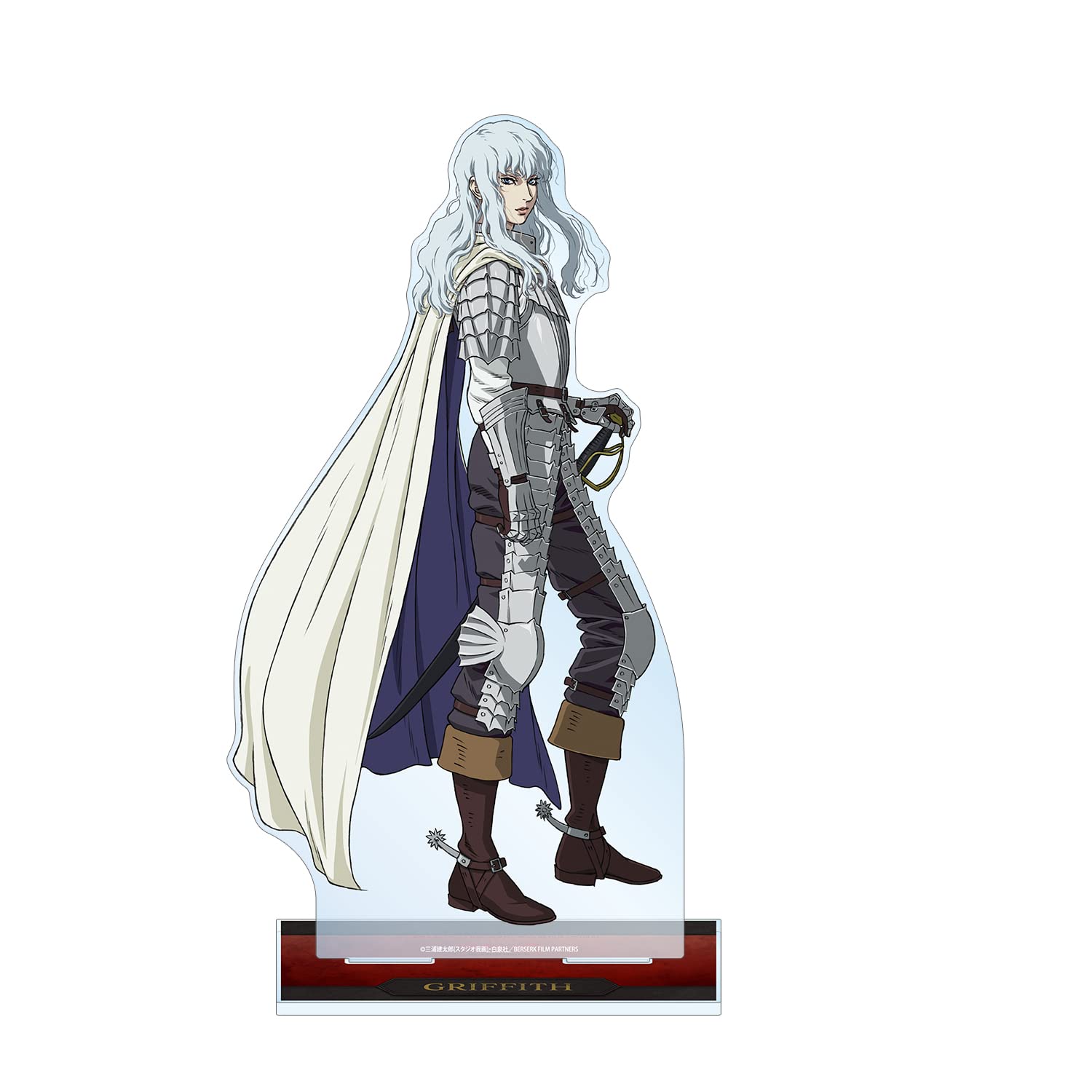 

Armabianca Аниме Berserk Golden Age MEMORIAL EDITION Гриффит Очень большая акриловая подставка