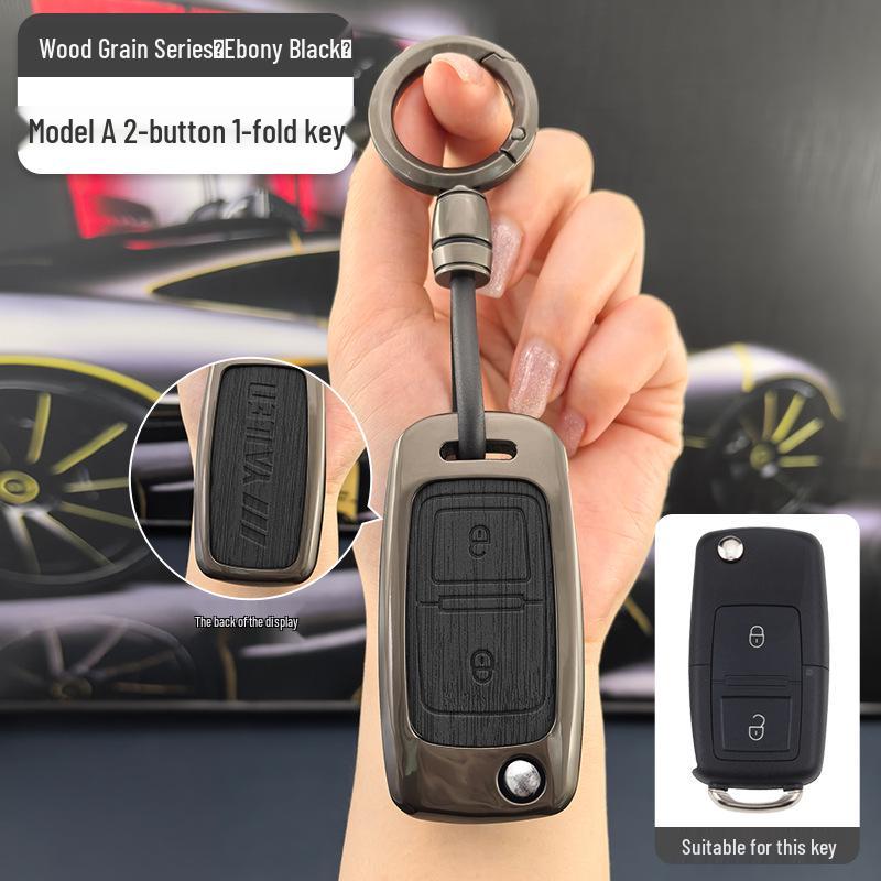 

Sinotruk Shandeka G5/G7 Heavy Duty Truck Key Fob Cover - Metal Protective Shell with Buckle for Full Coverage