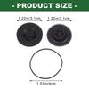 High Performances Gear Belt Kit Plastic Cassette Deck Gear Loader Driver Belt For Sound Video Equipment Repair Part