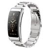 16mm Klokkereim for HUAWEI TalkBand B6 B3 Utskiftbar Klokkereim Armbånd i Rustfritt Stål Smartklokkerem for Huawei B3 B6