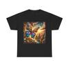 Unisex Adult T Shirt Steampunk Butterfly Mechanical Artwork City