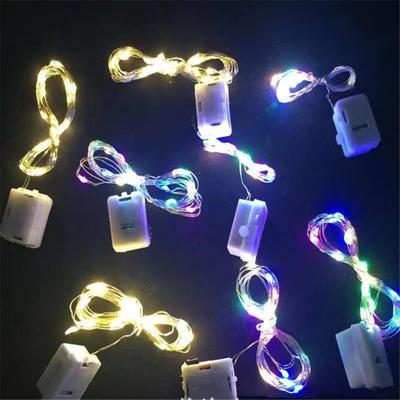 3 Modes 1m 2m Led Light String Decorative  Lights Fairytale Copper Wire For Indoor And Outdoor