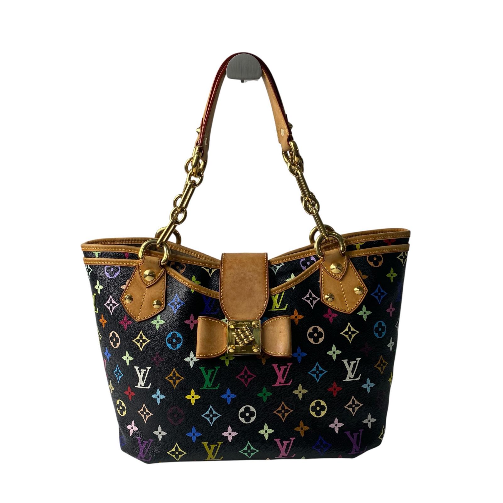 

Used LOUIS VUITTONTote Bag multicolor PVC/leather Women