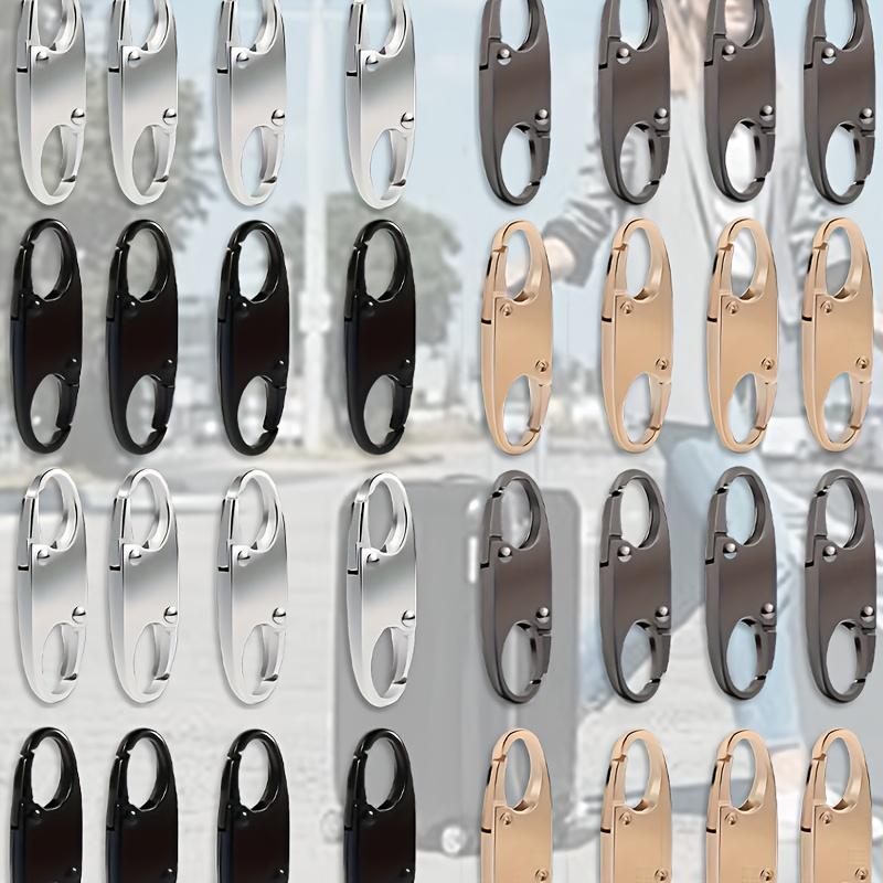 1pcs Anti-theft Zipper Clips - Secure Locking Zipper Head Replacement Multi-Purpose Hook Double Opening Universal Connector