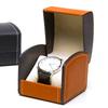 Square PU Leather Watch Case Display Holder Organizer Jewelry Box for Men and Women, Professional -