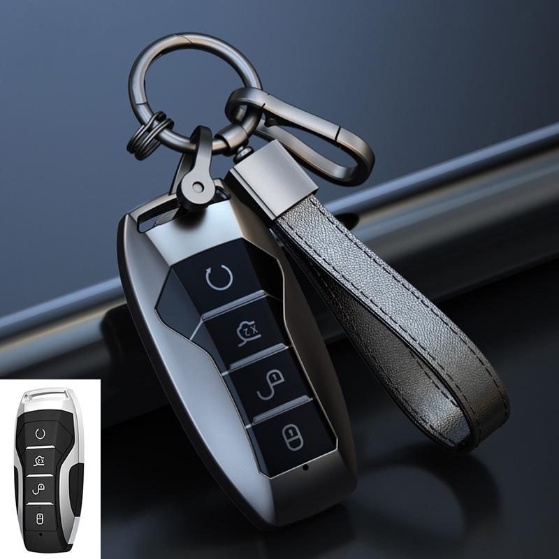 Fashion New Soft TPU Car Key Case Protect Cover 4 Button For BYD Qin Plusdmi Atto 3 Han EV Dolphin Durable Car Accessories