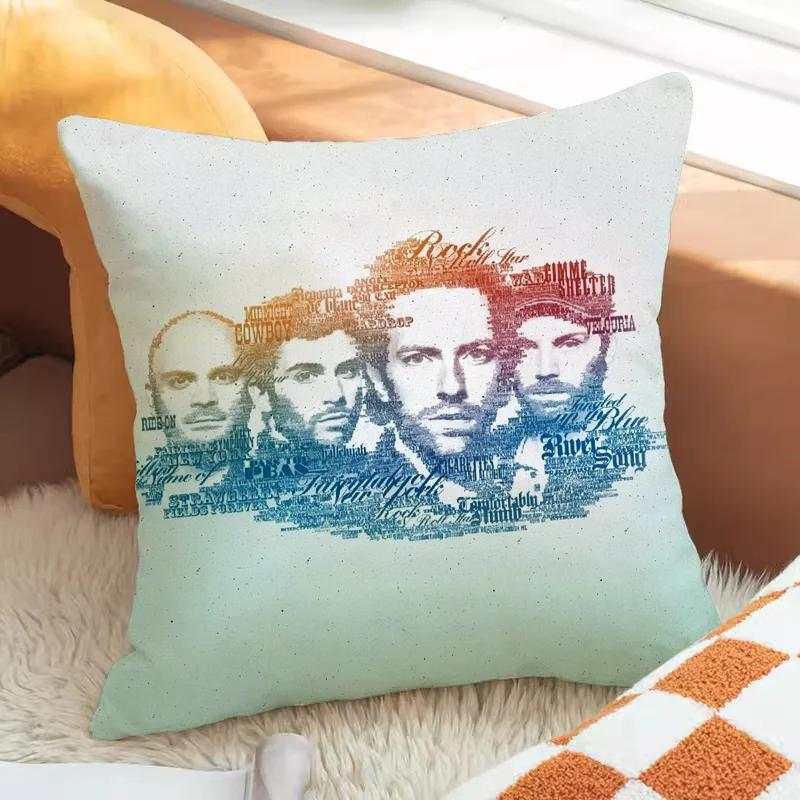 Наволочка Coldplay Наволочка Декоративная Наволочка для Дивана Наволочки 50x50 Украшение для Автомобиля 12x12Inch