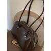 IELGY Niche Underarm Small Square Bag Retro Shoulder Simple Handbag